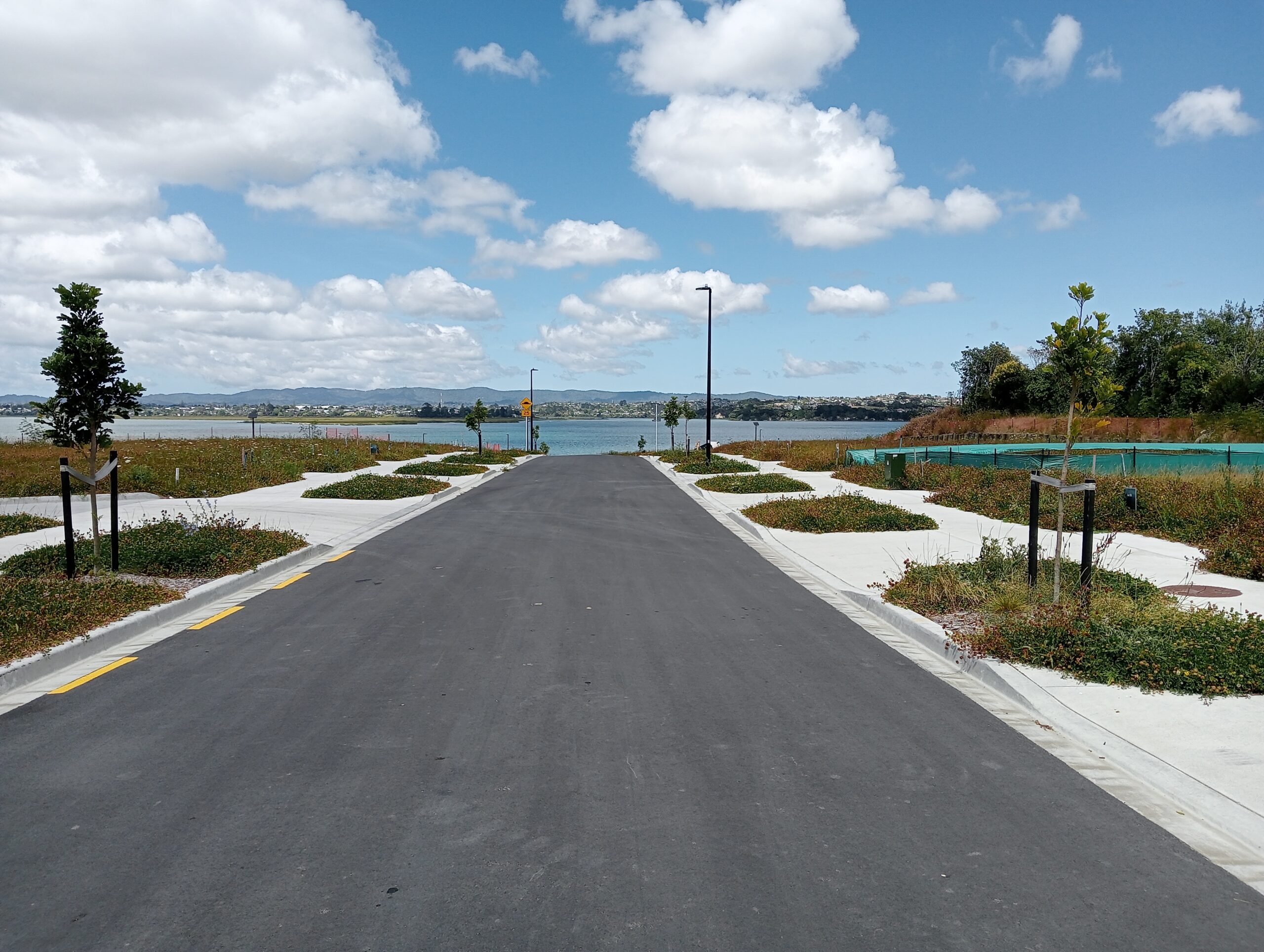 New road in Captains Cove